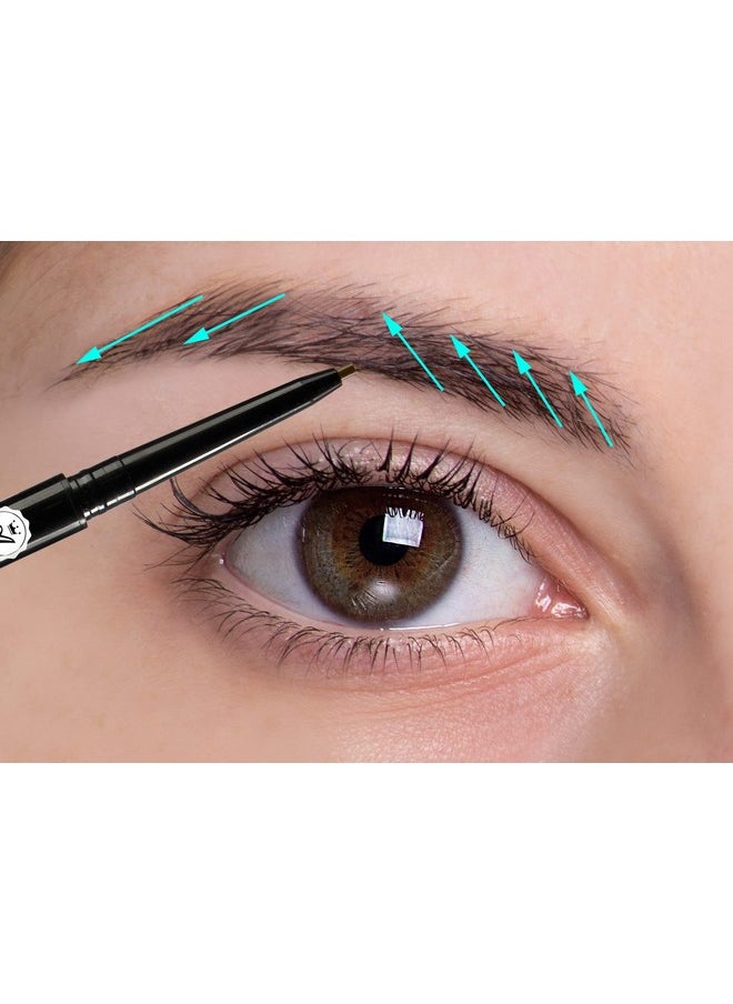 Absolute New York Absolute New York Super Slim Eye Brow Pencil (01_Smoke)  - Image 4