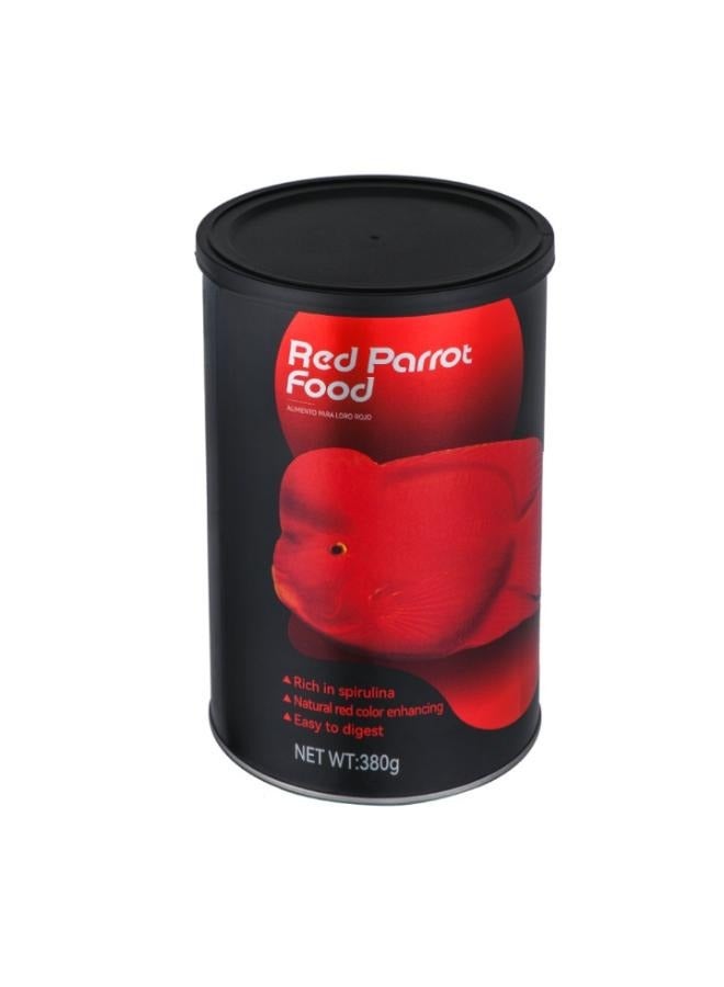 Red Parrot Fish Food 380g Natural Color Enhancing - Image 2
