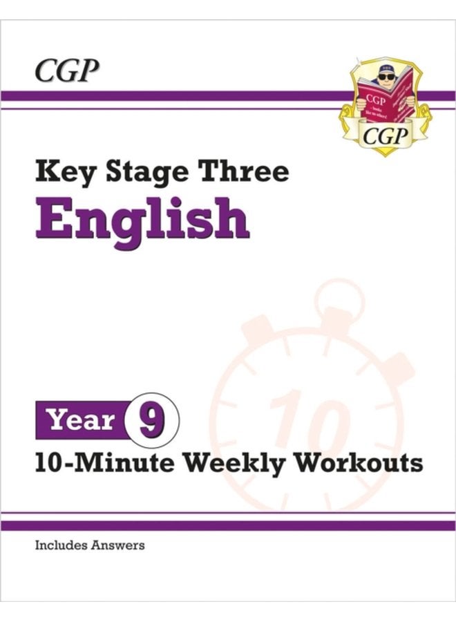 New KS3 Year 9 English 10 Minute Weekly Workouts - Paperback