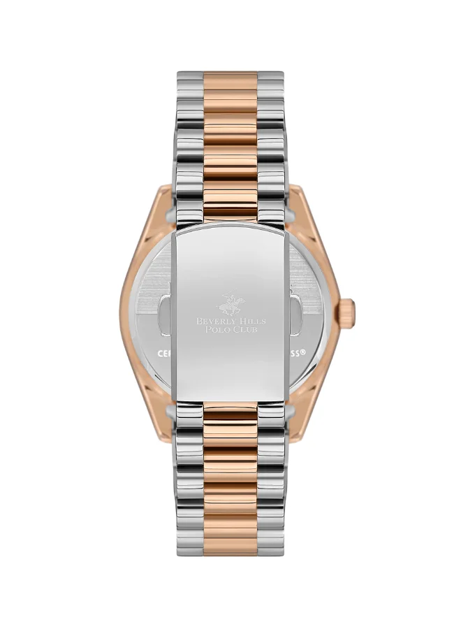 بيفرلي هيلز بولو كلوب BEVERLY HILLS POLO CLUB Women's Analog White Dial Watch - BP3592C.520