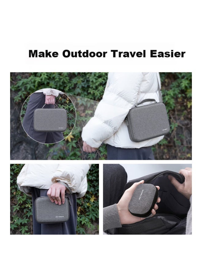 Reygeak Dji Osmo Action 5 Pro Storage Bag Portable Backpack For Action 4/3 Sports Camera Kit Hard Shell Protective Accessories Box Anti-Fall - Image 3