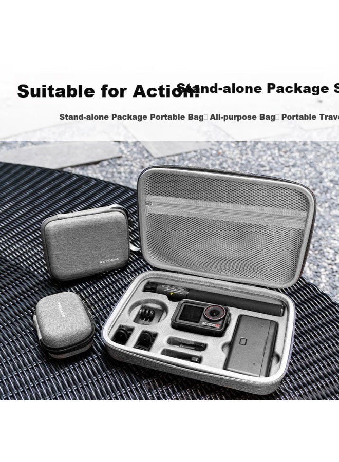 Reygeak Dji Osmo Action 5 Pro Storage Bag Portable Backpack For Action 4/3 Sports Camera Kit Hard Shell Protective Accessories Box Anti-Fall - Image 4