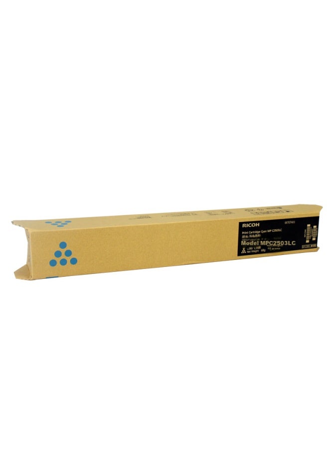 Ricoh Mpc2503lc Blue Toner Cartridge, 1 Pack, Compatible With Mp C2003sp, C2503sp, C2011sp, C2004sp, C2504sp, Im C2000, C2500 - Image 3
