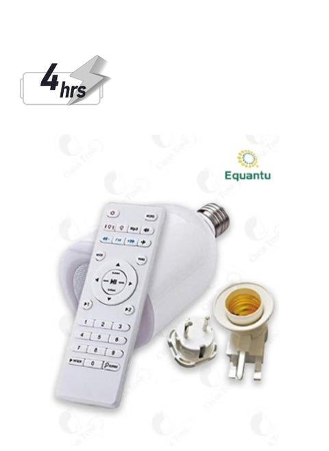 Quran Bluetooth LED Moon Lamp Speaker with Remote Control and Translation Function in Great Sound Quality and Long Battery Life White