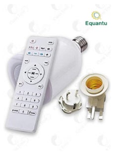 Equantu Quran Bluetooth LED Moon Lamp Speaker with Remote Control and Translation Function in Great Sound Quality and Long Battery Life White  - Image 5
