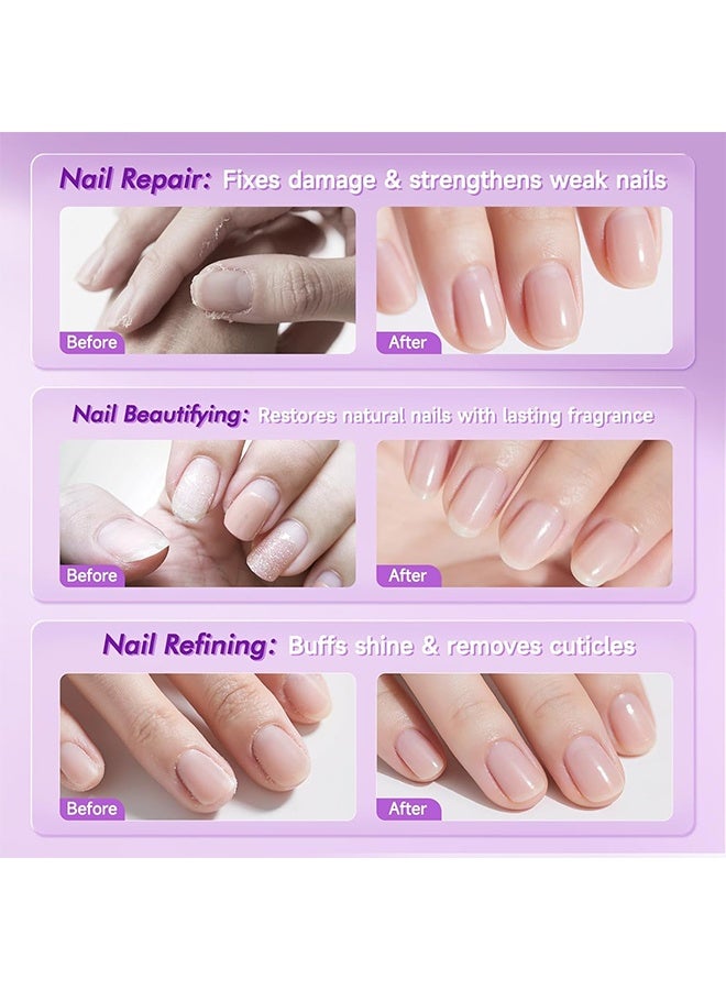 JS 3-In-1 Cuticle Oil Pen with Ceramic Tip, Nail Treatment for Hangnails, Dry & Damaged Nails, Cuticle Pusher & Remover, Nail Care Pen - Image 5