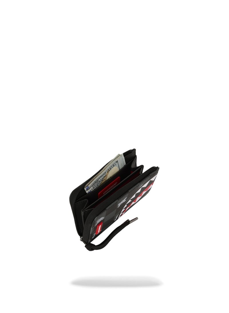 SPRAYGROUND محفظة رمادية بشخصية تراقب - Image 4