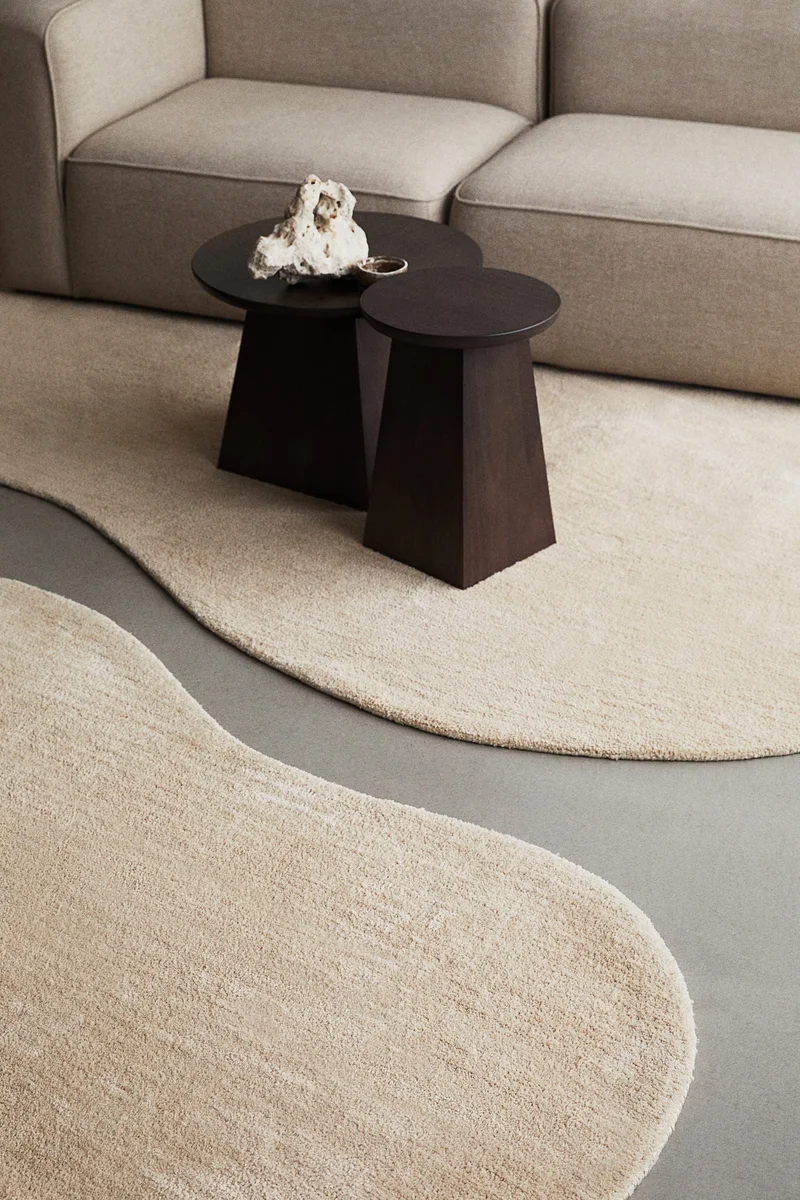H&M Asymmetric rug