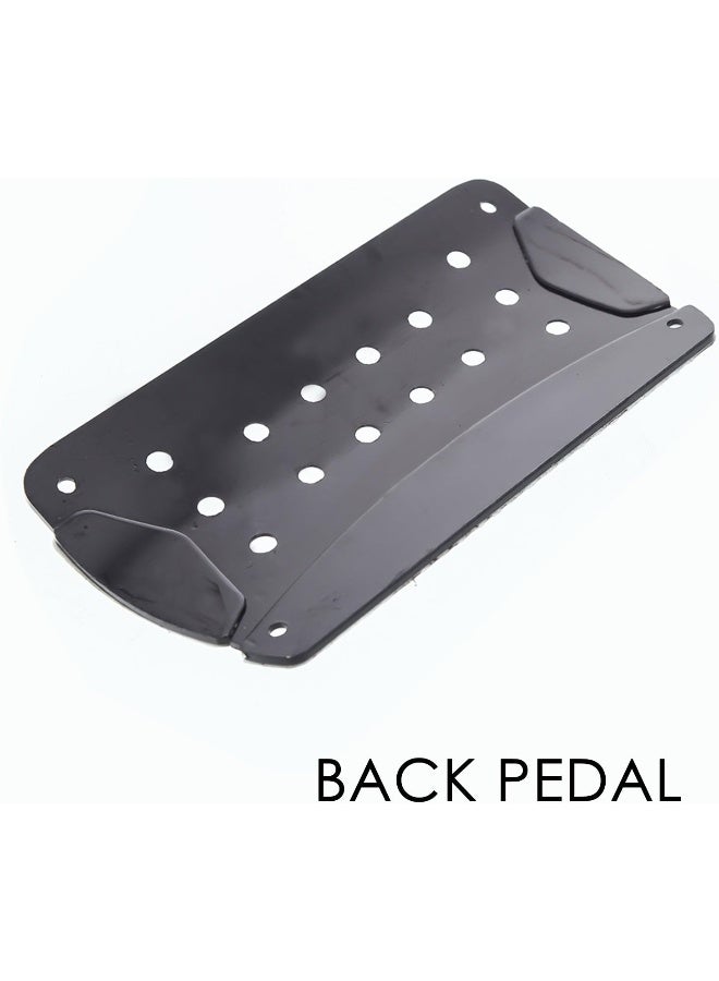 Pilot Automotive PM-230EZ Aluminum and Rubber Pedal Pad Set for Automatic Transmissions - Image 4