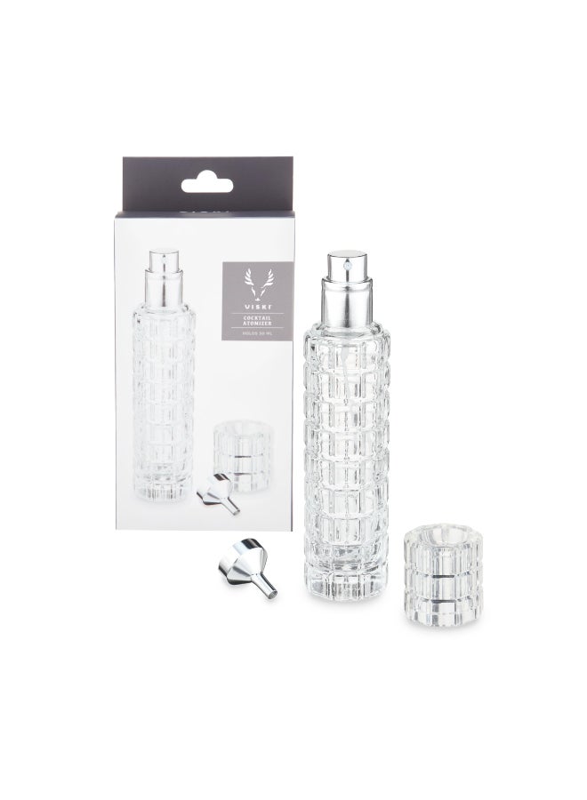 Viski Martini Atomizer Perfect for Vermouth or Bitters Travel Spray Bottle Travel Fragrance DIY Refillable Bar Sprayer Stainless Steel Bar Accessory 30 ml - Image 3