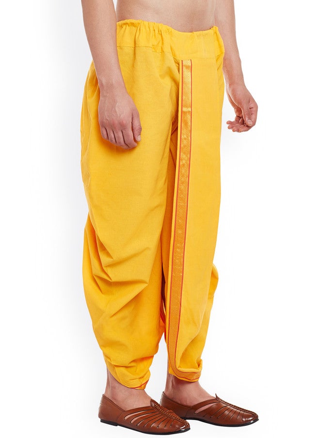 SOJANYA Yellow Dhoti Pants - Image 2