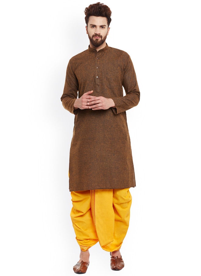 SOJANYA Yellow Dhoti Pants - Image 5