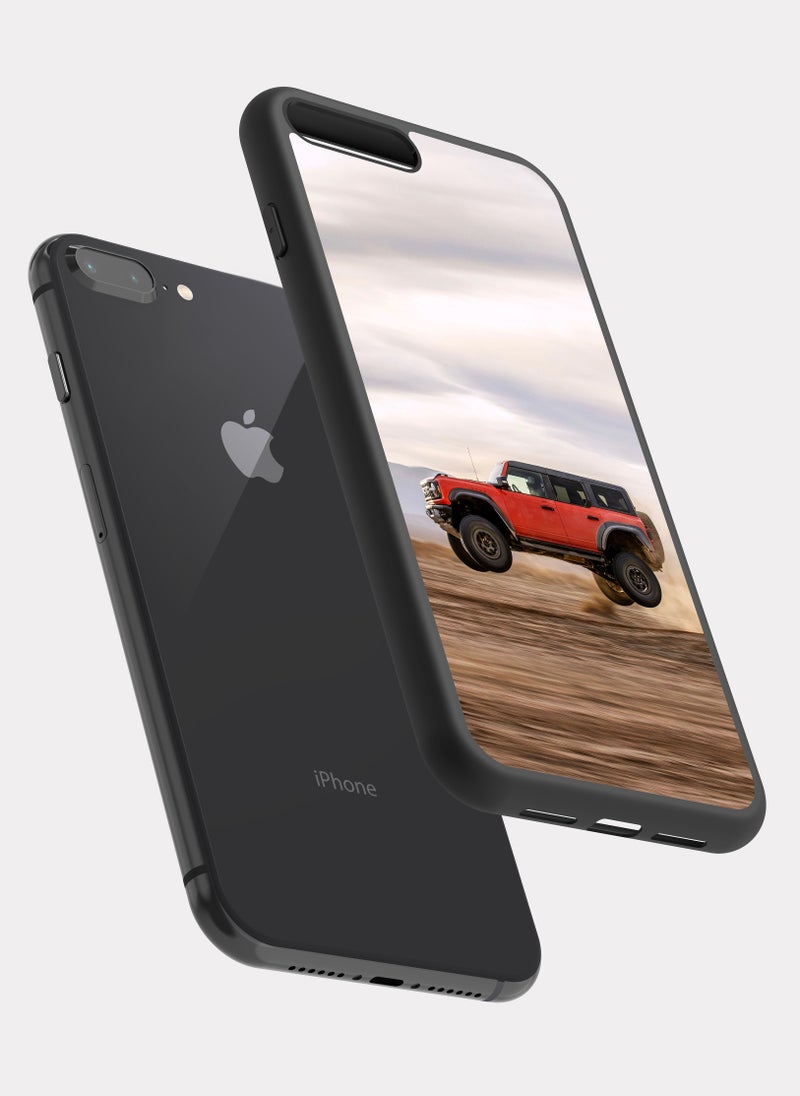 بكسلات كفر ايفون 7 بلس فورد برونكو احمر - Image 2