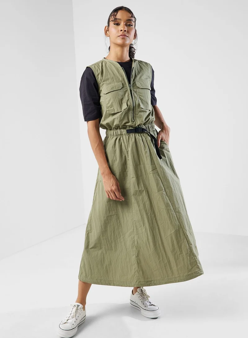 Timberland Olive Belted Dress