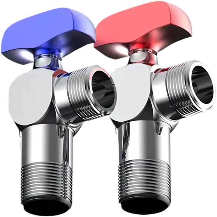 تلبيس صمامات سخانات المياه بربع دورة 1 2 بوصة خيوط سهلة الاستخدام للشقق - Image 2