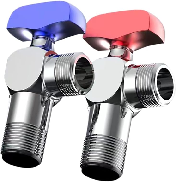 تلبيس صمامات سخانات المياه بربع دورة 1 2 بوصة خيوط سهلة الاستخدام للشقق - Image 3