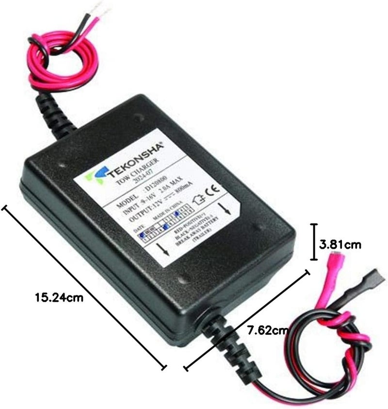 Tekonsha 2024-07 Heavy Duty Maintenance Charger - Image 2