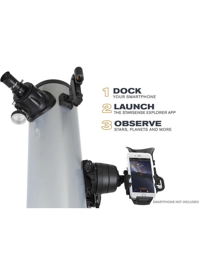Celestron - StarSense Explorer DX 130AZ Smartphone App-Enabled Newtonian Reflector Telescope - Image 1