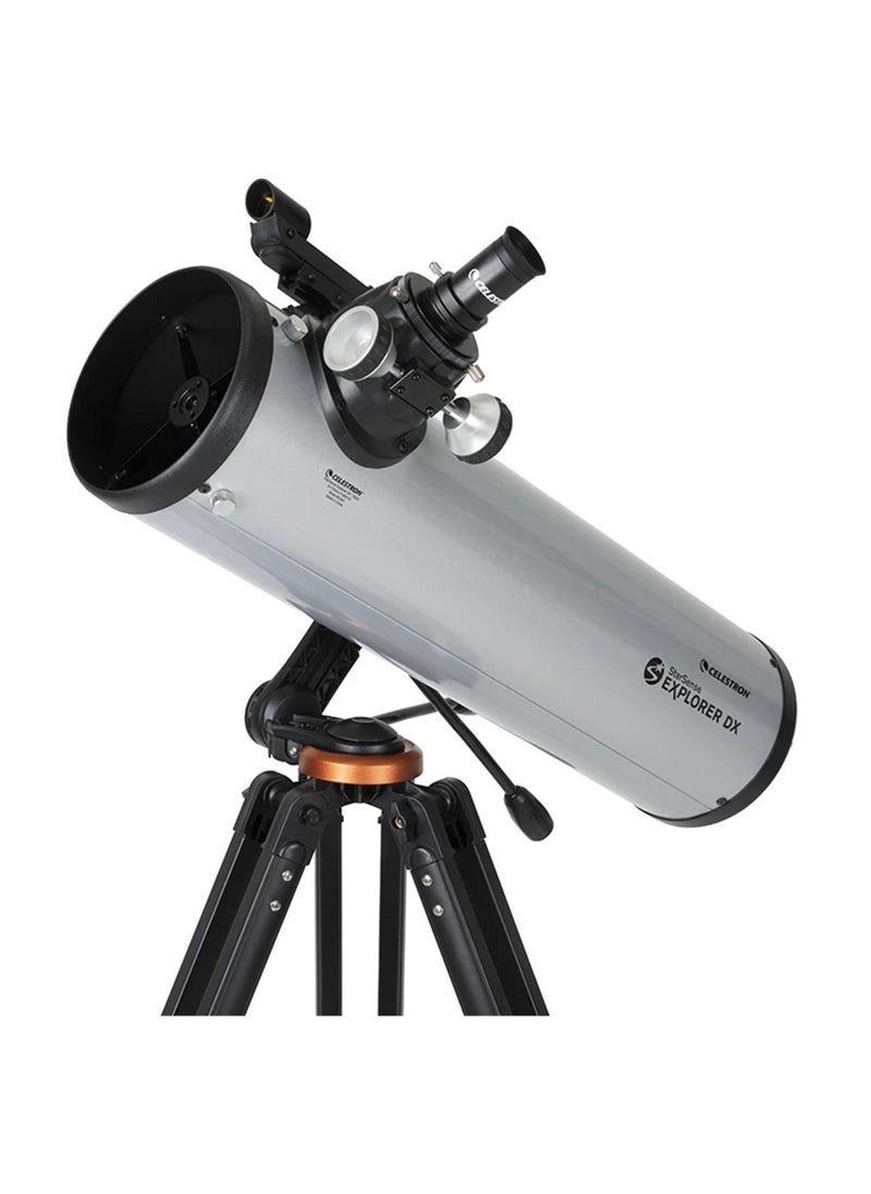 Celestron - StarSense Explorer DX 130AZ Smartphone App-Enabled Newtonian Reflector Telescope - Image 1