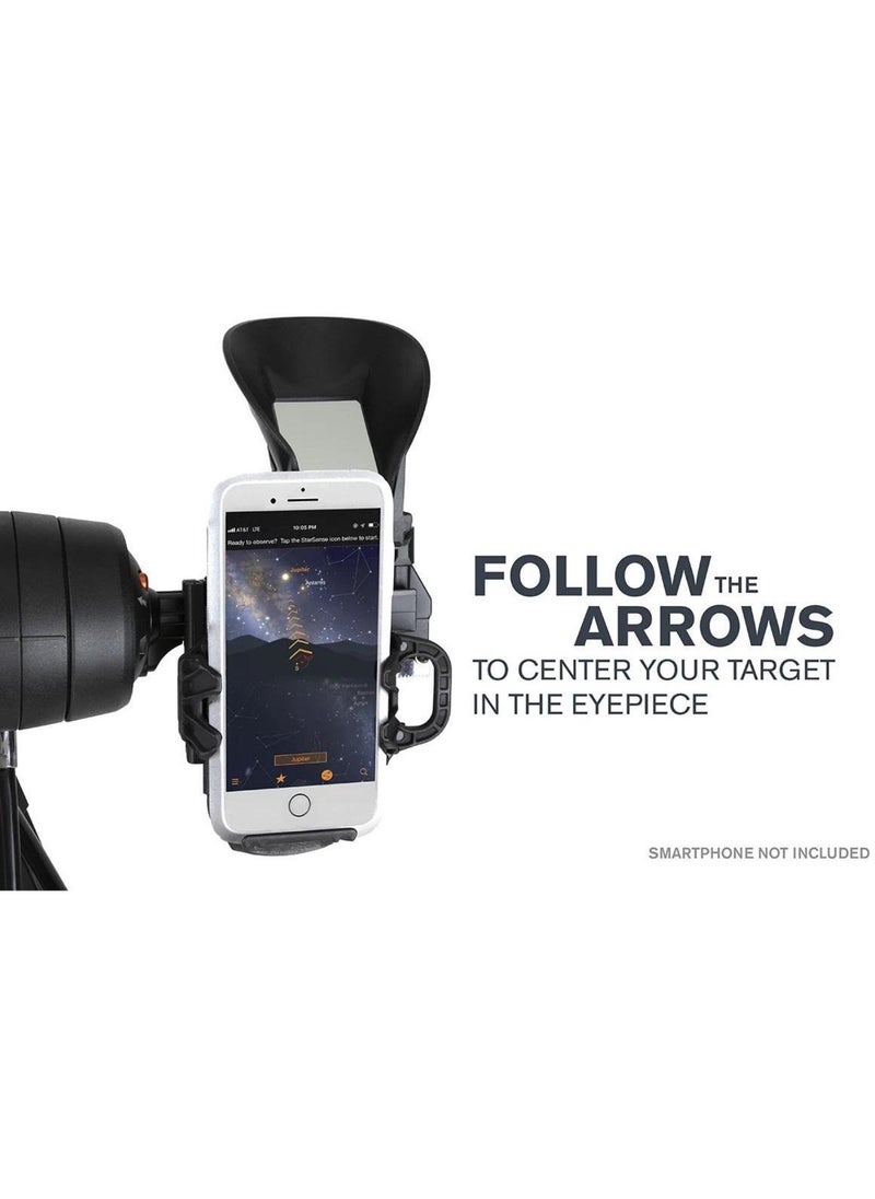 Celestron - StarSense Explorer DX 130AZ Smartphone App-Enabled Newtonian Reflector Telescope - Image 1