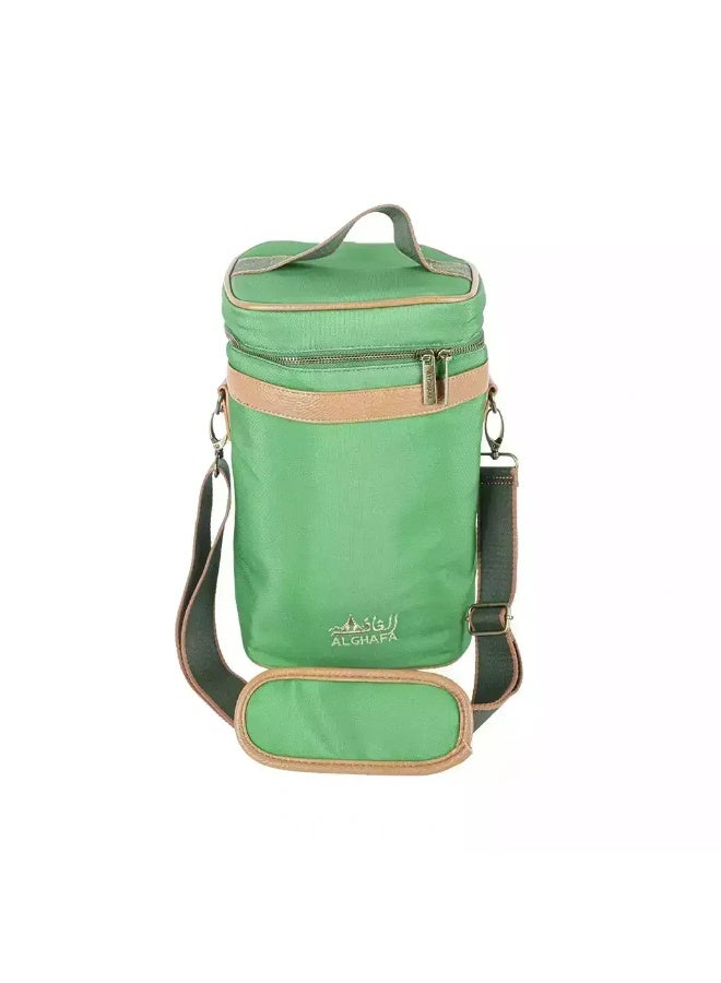 ALGHAFA Thermal Insulated Heathrow Bag – Portable Cooler Bag with Silver Aluminum Lining – Multi-Compartment Food & Beverage Storage Bag with Shoulder Strap – ALGHAFA - Image 5