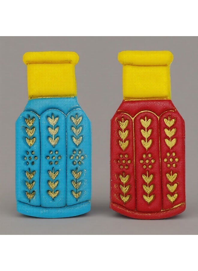  سي تي زد قطاعة ختم تولة عطر عود عجينة سكر كوكيز 6 سم - Image 4