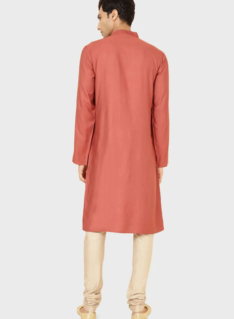 Fabindia Viscose Long Kurta