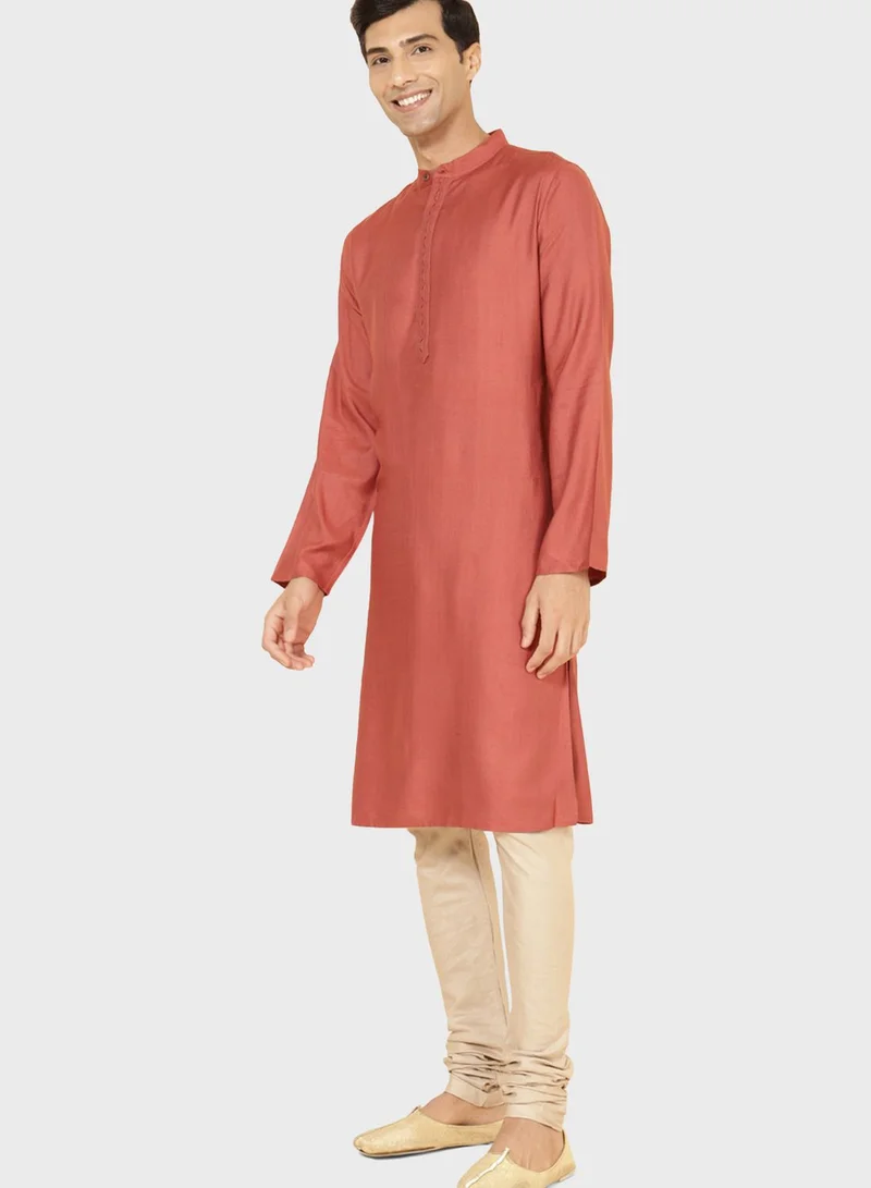 Fabindia Viscose Long Kurta