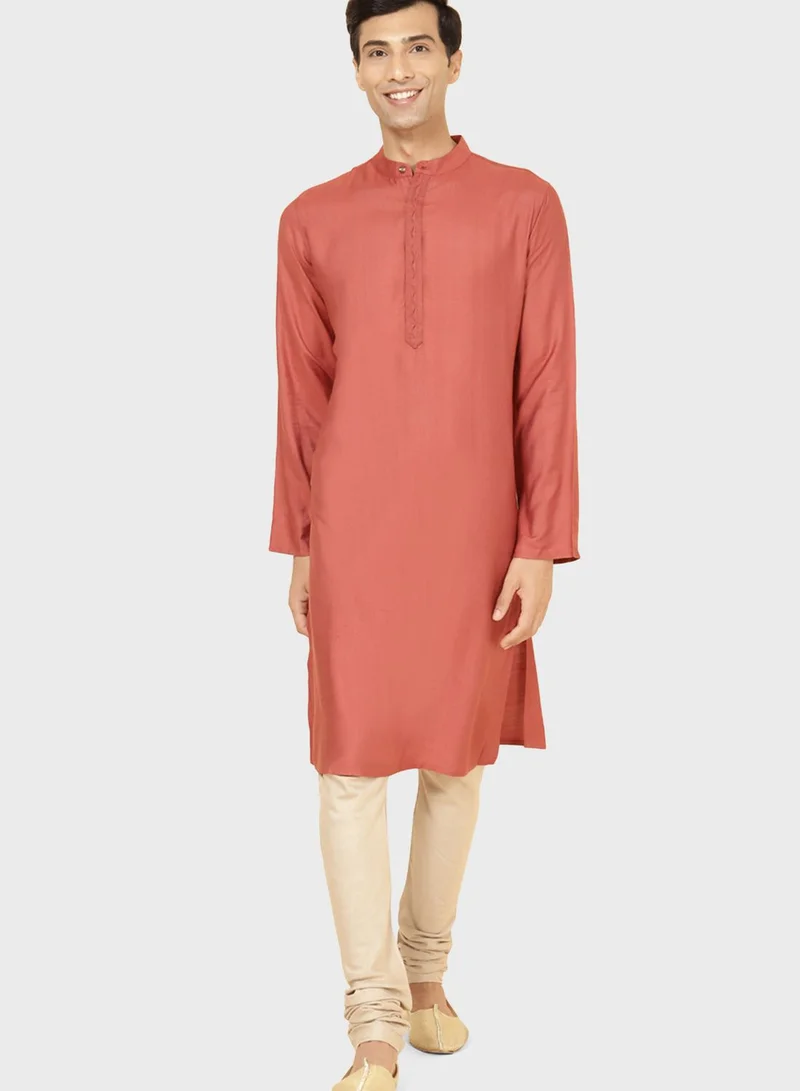 Fabindia Viscose Long Kurta