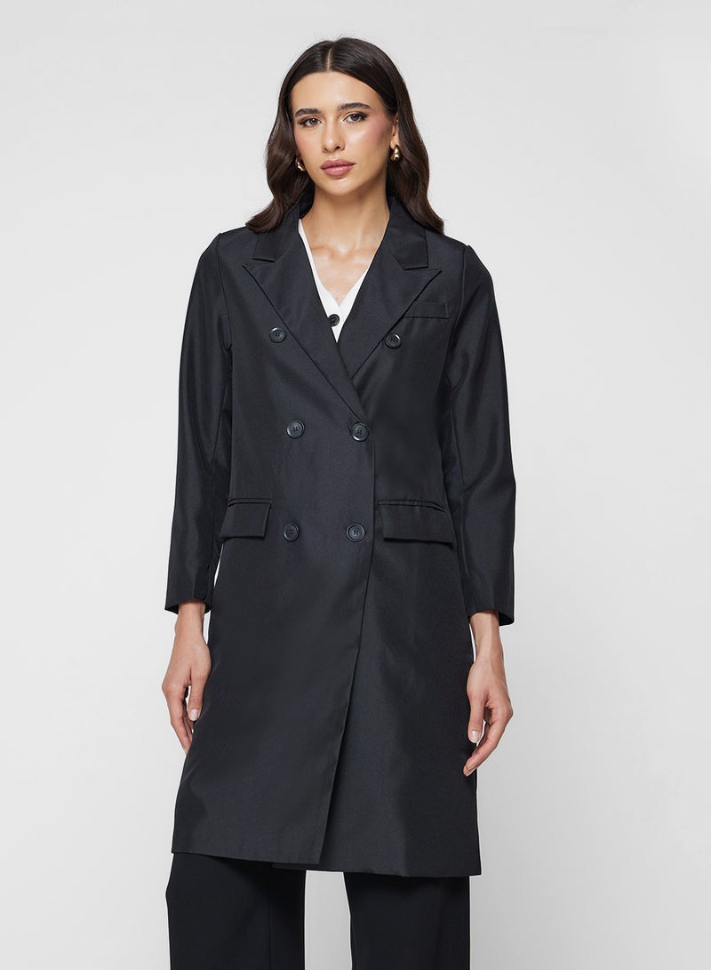 ايلا معطف ترنش طويل - Image 1