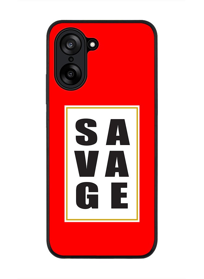 Stylizedd For OnePlus Nord CE5 / Ace 5 Racing Case,Slim fit Camera Protection, Shockproof Thin Phone cover  - Savage