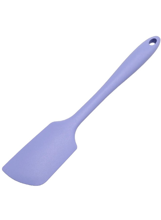Chef Craft Premium Silicone Stain Resistant Angled Spatula Pastel Blue 11inch 13965 - Image 1