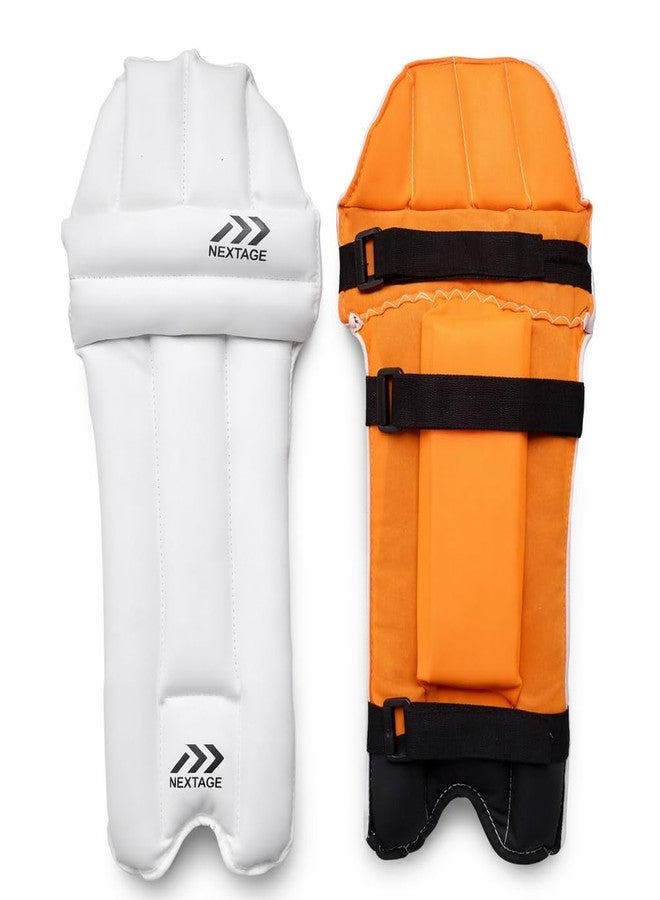 Nextage Kids Cricket Leg Guard | Mini Batting Pads for Boys (Age 5-6 Years) | Lightweight & Comfortable Protective Gear for Junior Players | Small Size Leg Pads for Beginner Cricketers - Image 1