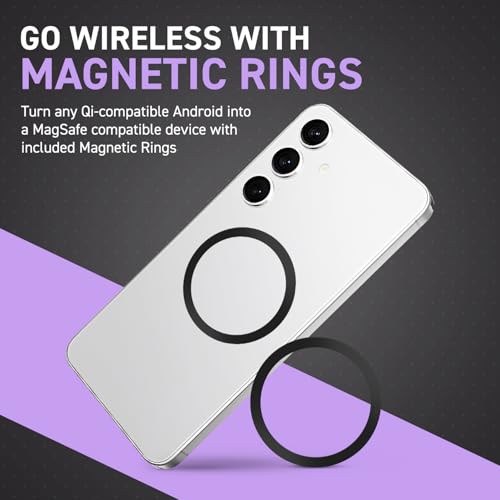 E GATE 120 PW Wireless Power Bank 10000mAh Fast Charging| QC+PD Fast Charger - 22.5W Wired & 15W Wireless powerbank for Android, iPhone 12 & Above | with Magnetic Ring | Metallic Finish - Image 4