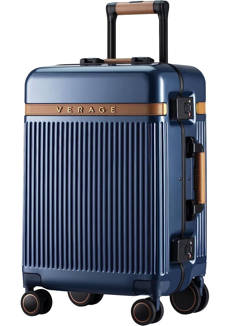 Verage  Aluminum Carry On 20 Inch Suitcase Hardside Spinner Luggage - Image 1