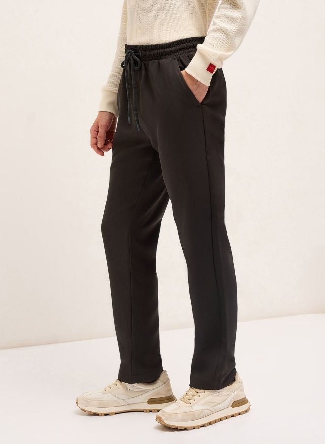 ذا بير هاوس بنطلون كاجوال كوري كلاسيكي بخصر مطاطي للرجال - Image 4