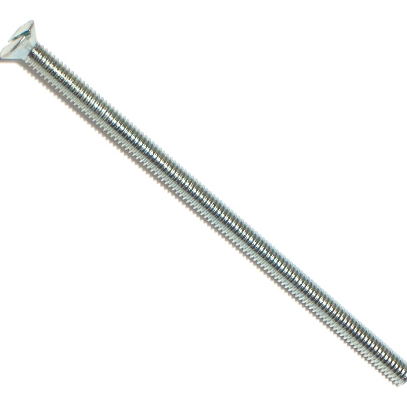 Hard-to-Find Fastener HardtoFind Fastener 014973309800 Slotted Flat Machine Screws 832 x 312 Piece15 zinc - Image 2