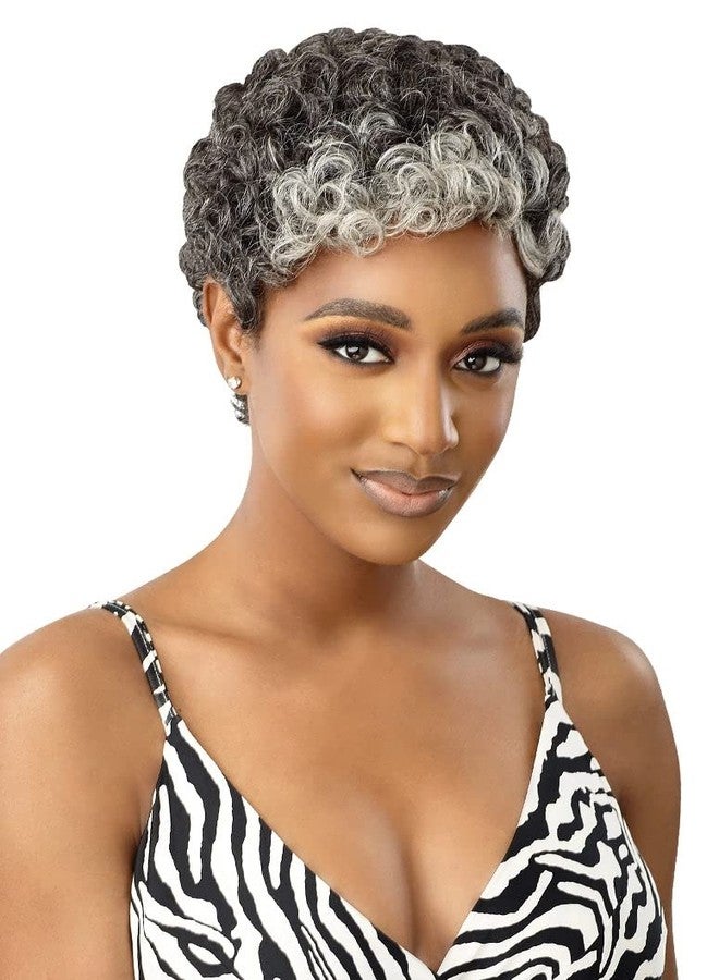 Outre Fab & Fly Full Cap Wig Gray Glamour - HH - DINA (34) - Image 1