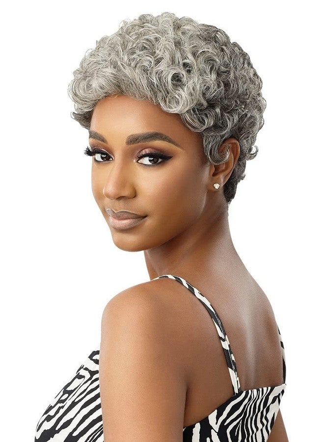 Outre Fab & Fly Full Cap Wig Gray Glamour - HH - DINA (34) - Image 2