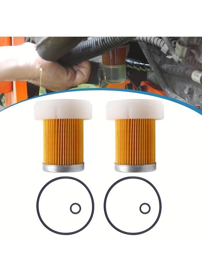 2Pcs Replacement Fuel Filter With O Ring Model 6A320 59930 Compatible For Multiple Models - Image 1
