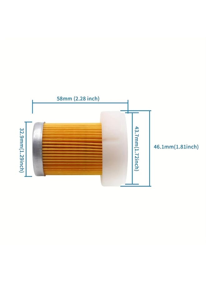 2Pcs Replacement Fuel Filter With O Ring Model 6A320 59930 Compatible For Multiple Models - Image 2