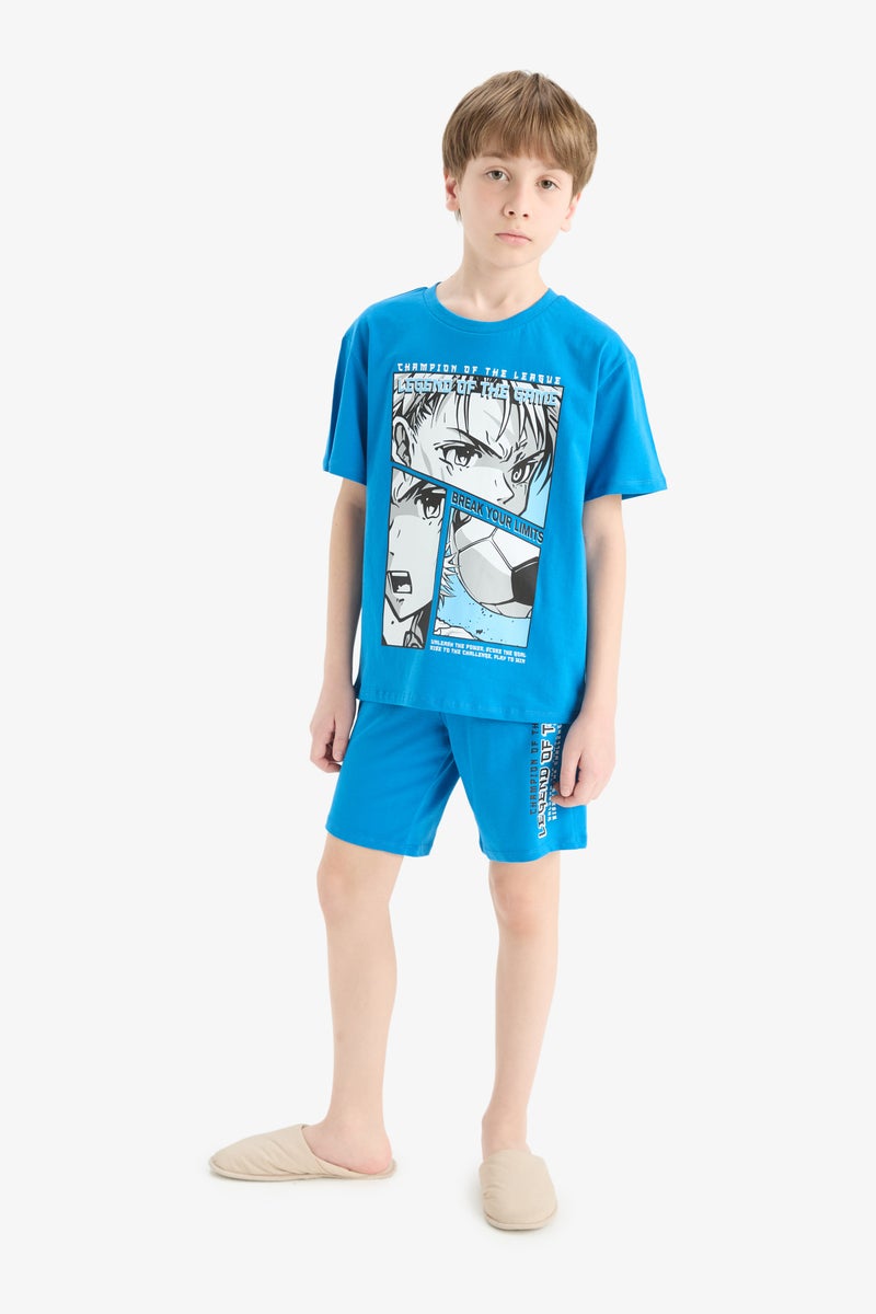 DeFacto Boy 2 piece Regular Fit Knitted Pyjamas  - Image 1