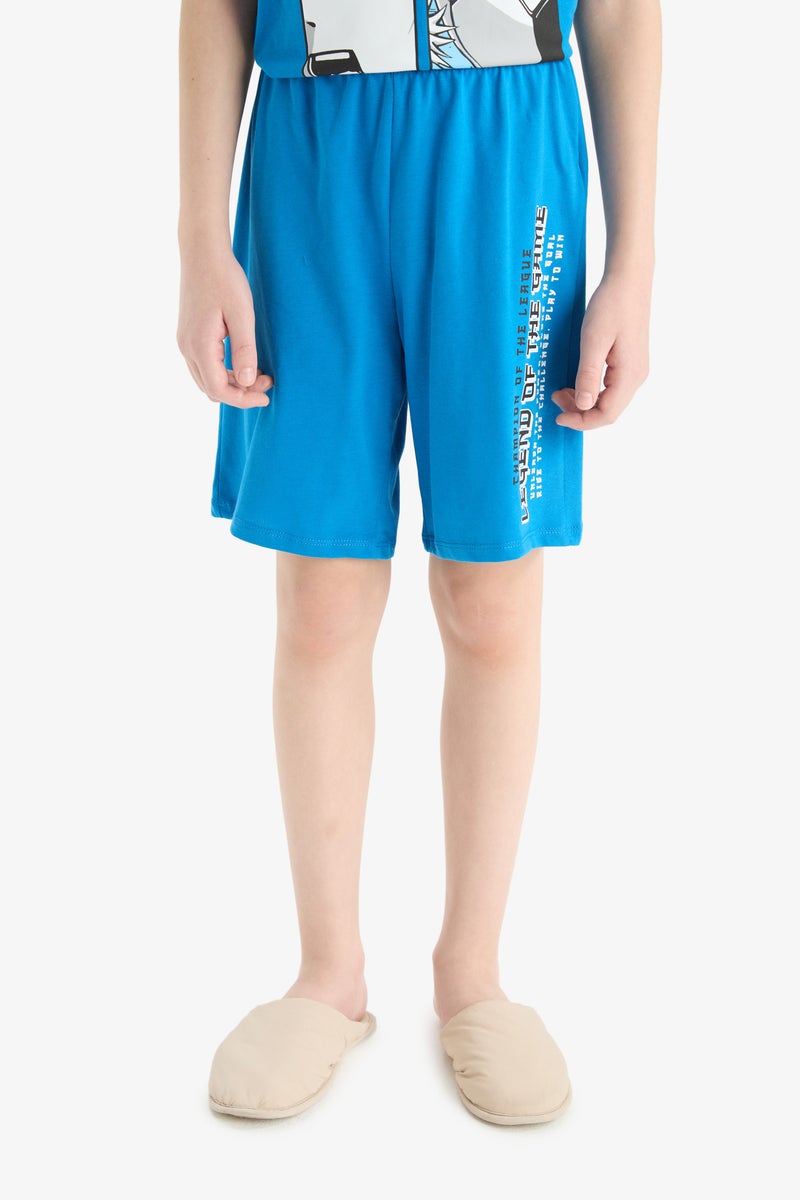 DeFacto Boy 2 piece Regular Fit Knitted Pyjamas  - Image 4