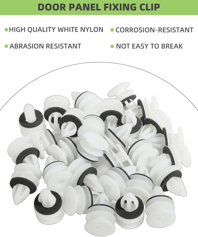 RACOONA 30PCS Door Trim Panel Retainer Clip,Door Trim Panel Clip,Car Accessories Door Trim Panel Upper Retainer,Car Push Retainer Clips Car Door Trim Clips,Replace 11519031 - Image 3