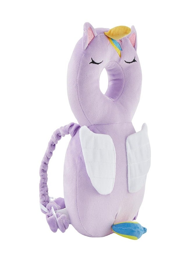 KingCheer Baby Back Potection Toddler Safety Protector Cushion Pad Toddler Backpack for Crawling Walking Adjustable Toddlers Back Safety Pad for Boys and Girls(Unicorn) - Image 4