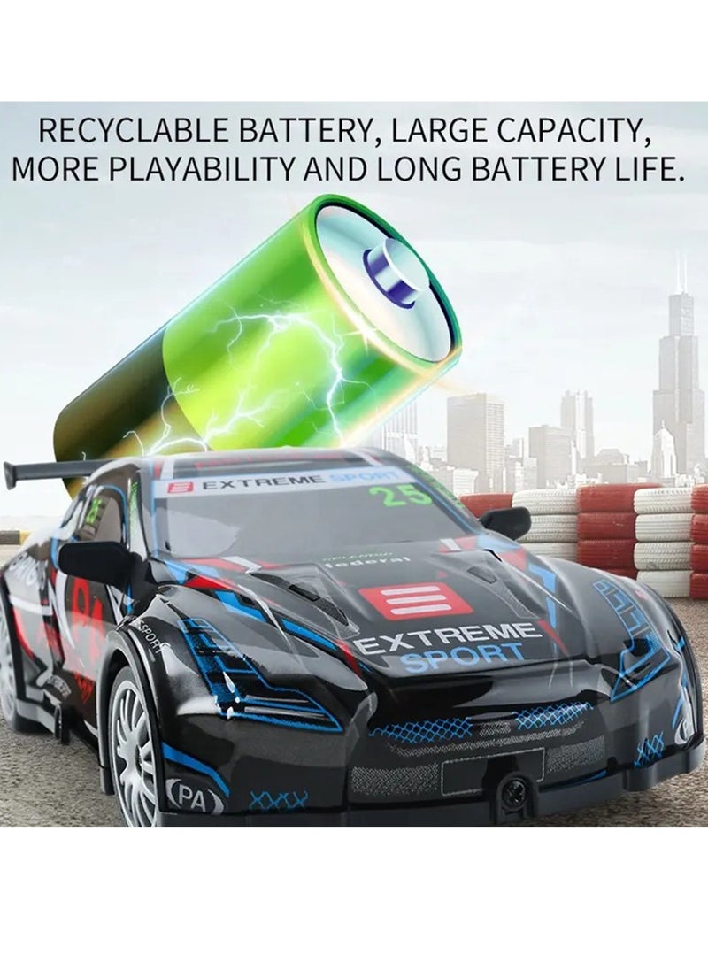 BlueFire - 1:20 Scale High-Speed RC Drift Car – 2.4GHz Remote Control Racing Car with LED Lights, 4WD, Rechargeable Battery, ABS Shell, Rubber & Drift Tires – Fun Toy for Kids & Adults (15 km/h, 25m Range) - Image 1