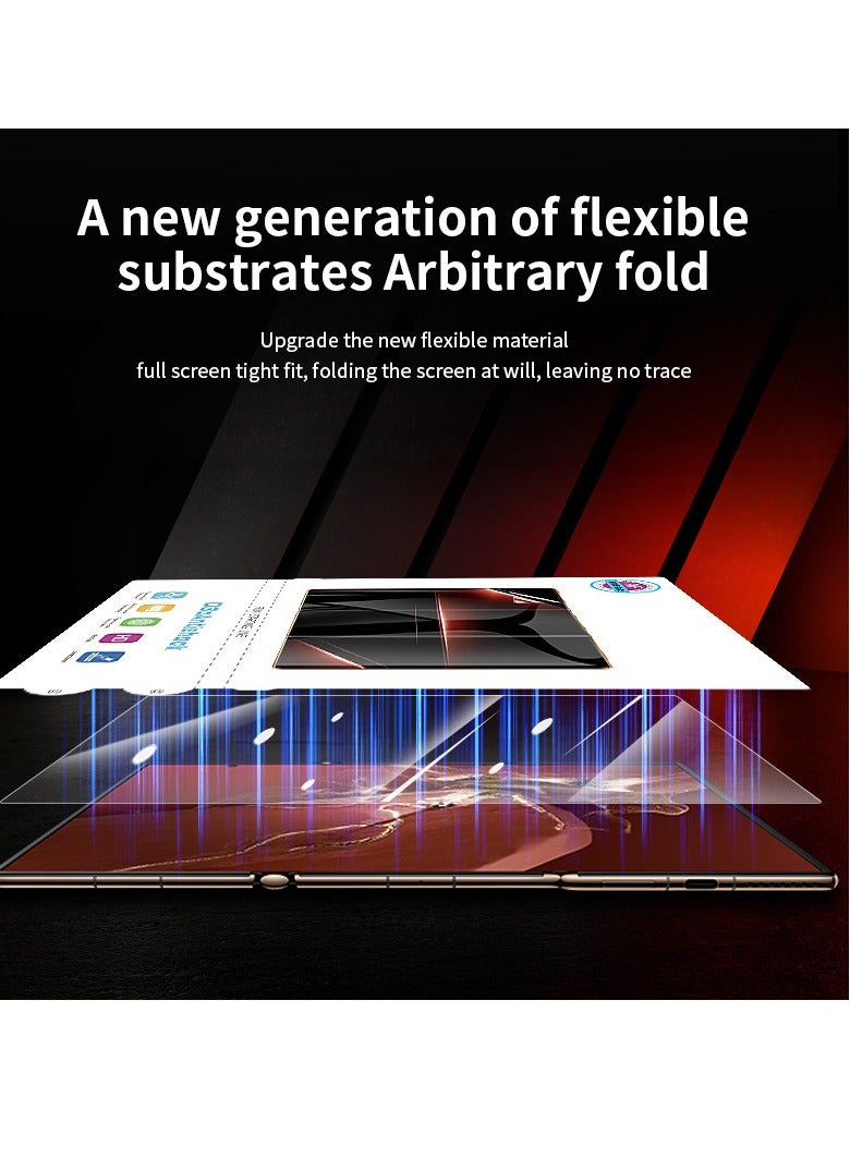 general Huawei Mate XT three-fold screen mobile phone film TPU high-definition instant repair protective film film cutting machine dedicated hydrogel film (one piece) - Image 3