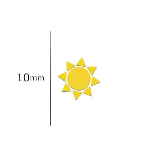Comet Busters Handcrafted Multicolor Bindi for Women (10 mm) (BV278) - Image 3