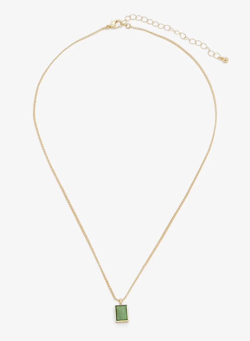 Ella GOLD Dainty Jewel Embellished Layered Necklaces for Women | Best Price UAE