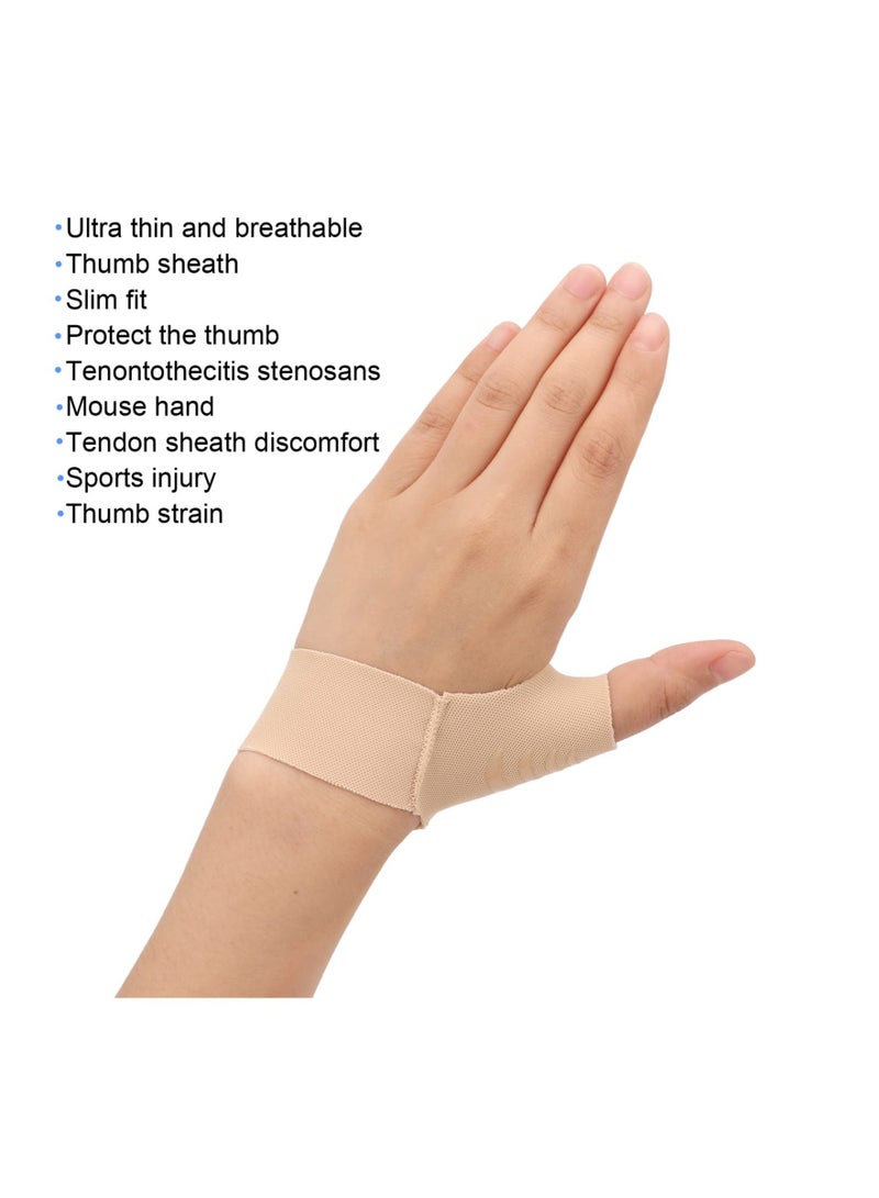 XiuWoo MAKINGTEC Thumb Support Brace, CMC Joint Splint, Elastic Spica Soft Compression Sleeve Protector for Pain Tendonitis Sprains, L - Image 4